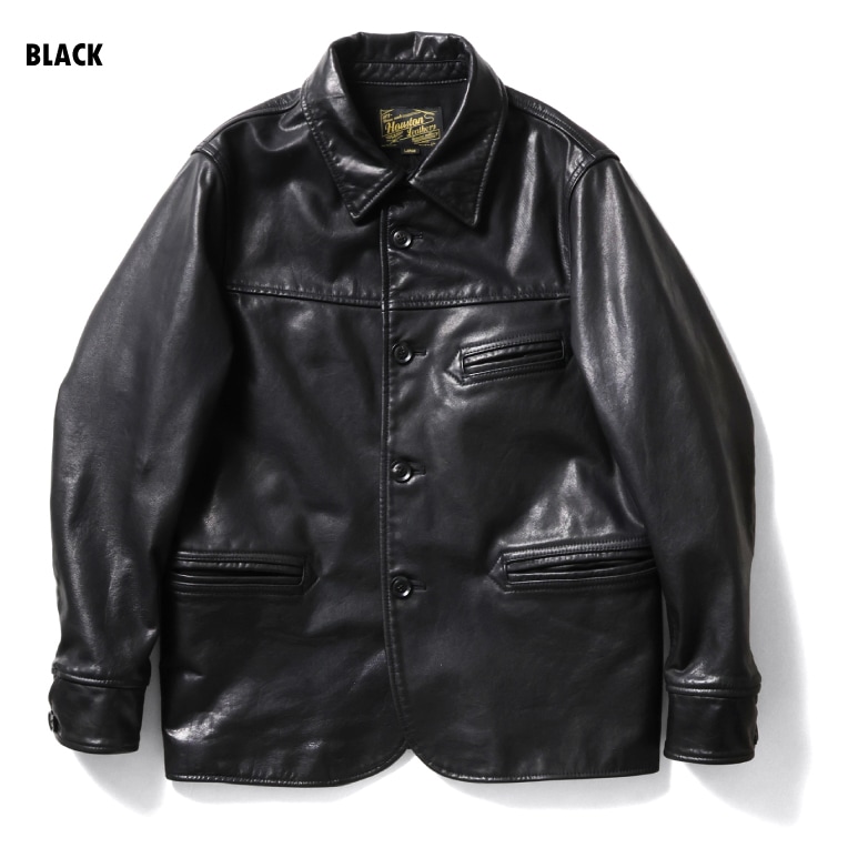 OFFICIAL限定】HOUSTON / ヒューストン 8240 LEATHER CAR COAT