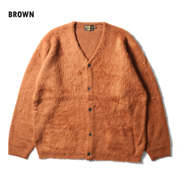 UNIVERD72 / ユニバード72 22326 MOHAIR TOUCH CARDIGAN / モヘアタッチ起毛カーディガン  -全6色- 