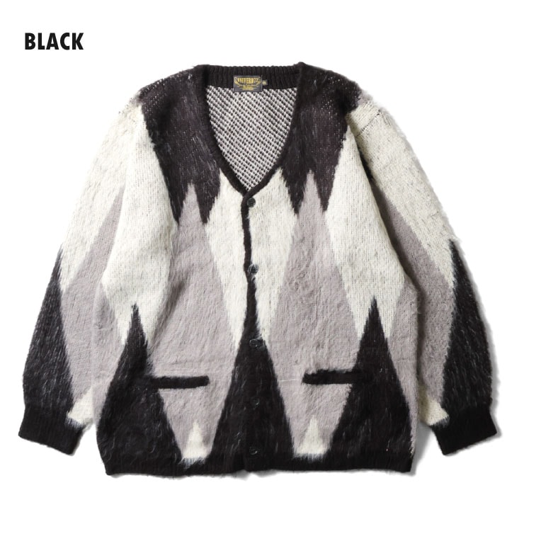 UNIVERD72 / ユニバード72 22328 MOHAIR TOUCH CARDIGAN(DIAMOND) / モヘアタッチ起毛カーディガン  -全4色- 
