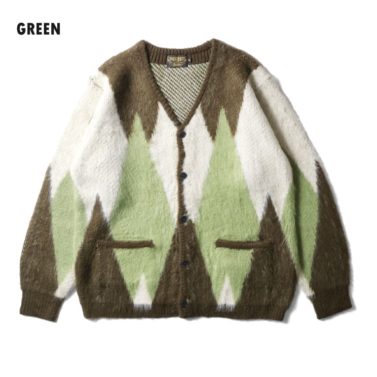 UNIVERD72 / ユニバード72 22328 MOHAIR TOUCH CARDIGAN(DIAMOND