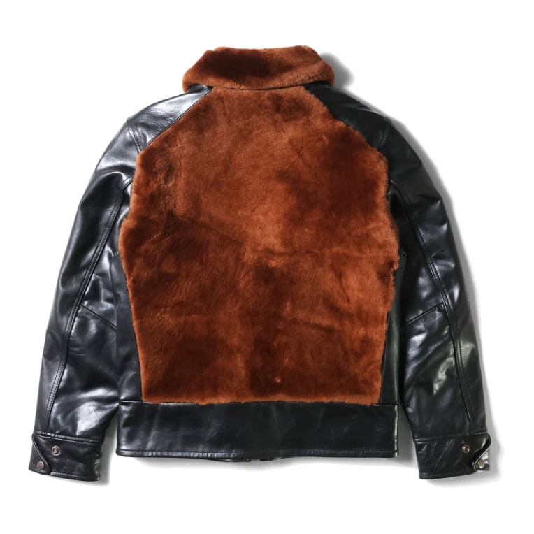 HOUSTON / ヒューストン 8234 MOUTON GRIZZLY JACKET / ムートングリズリージャケット -全2色-