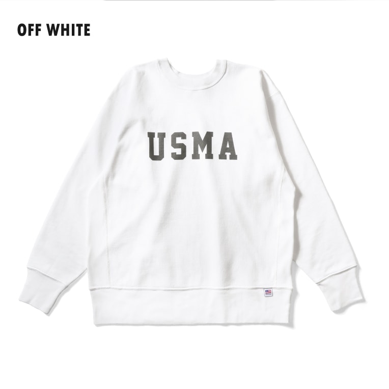 HOUSTON  / ヒューストン 22322 PRINT U.S. COTTON R/V SWEAT(USMA) / U.S.コットンスウェットシャツ -全2色- 