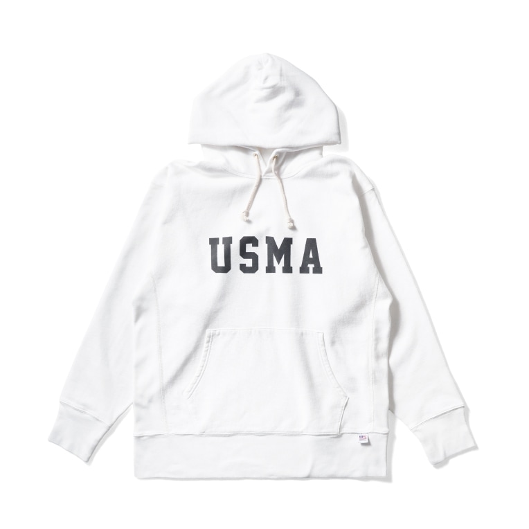 HOUSTON  / ヒューストン 22323 PRINT U.S. COTTON R/V HOODIE(USMA) / U.S.コットンスウェットフーディ -全2色- 