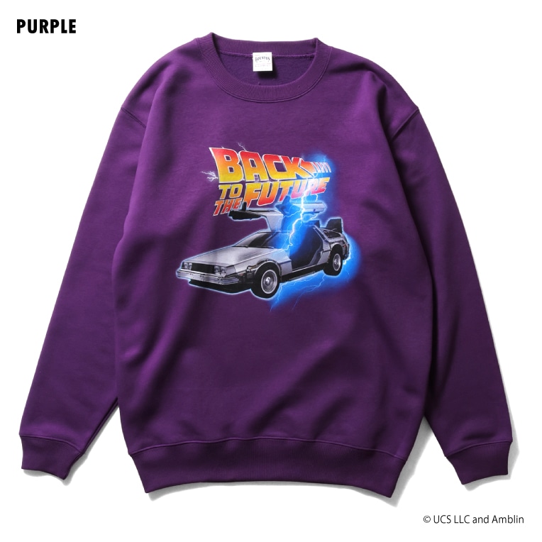 HOUSTON / ヒューストン 22361 【HOUSTON】 BACK TO THE FUTURE C/N SWEAT / バックトゥザフューチャー クルーネック スウェット -全3色-