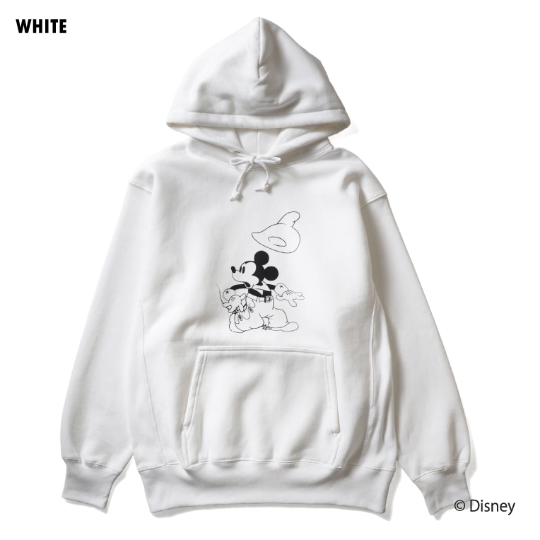 HOUSTON / ヒューストン 22366 【HOUSTON】 MICKEY MOUSE P/O PARKA / ミッキー マウス プルオーバーパーカー -全3色-