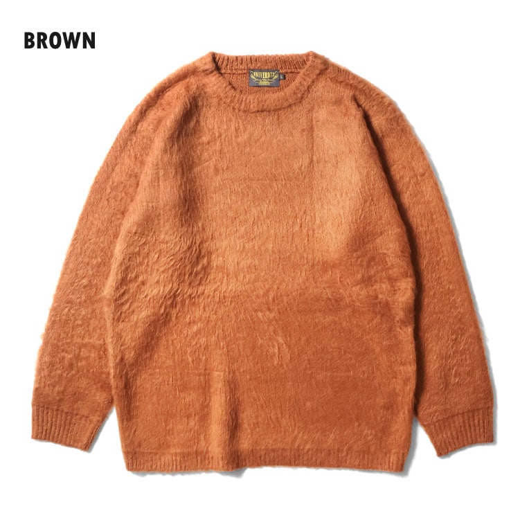 UNIVERD72 / ユニバード72 22327 MOHAIR TOUCH SWEATER / モヘアタッチ起毛セーター  -全6色- 