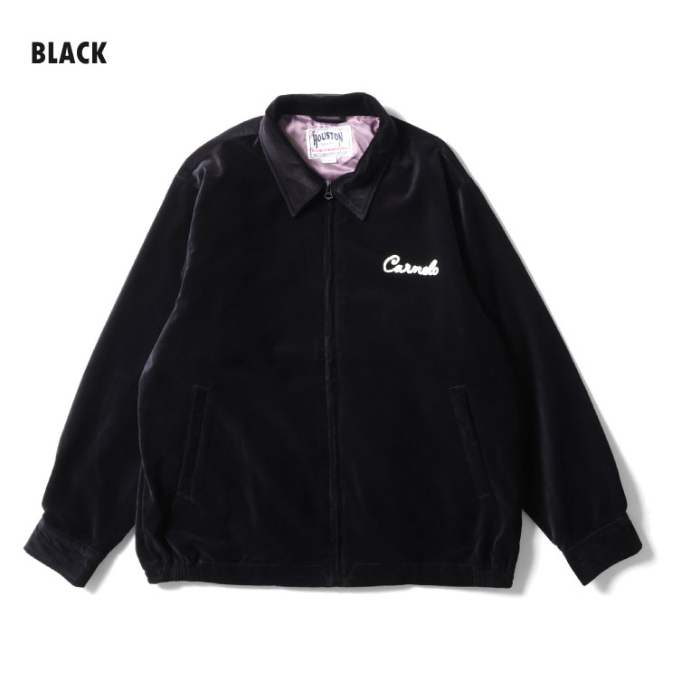 HOUSTON / ヒューストン 51510 COTTON VELVETEEN HARRINGTON JACKET / コットン別珍ハリントンジャケット -全3色- 