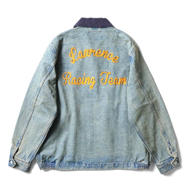 HOUSTON / ヒューストン 51563 DENIM HARRINGTON JACKET / デニムハリントンジャケット -全2色- 
