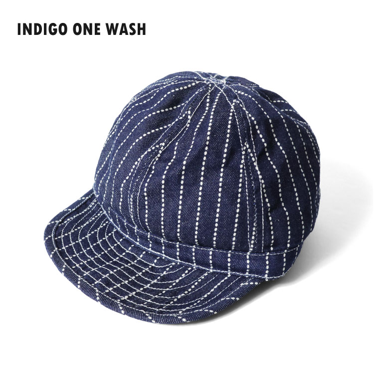 HOUSTON / ヒューストン 6897 WABASH DENIM ARMY CAP / ウォバッシュデニム アーミーキャップ -全2色- 