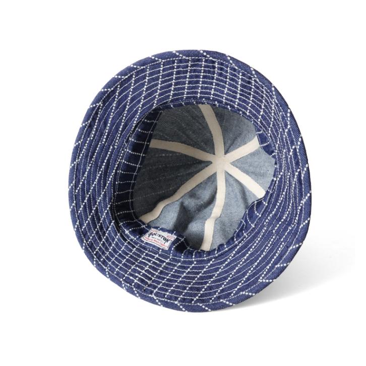 HOUSTON / ヒューストン 6896 WABASH DENIM ARMY HAT / ウォバッシュデニムアーミーハット -全2色- 