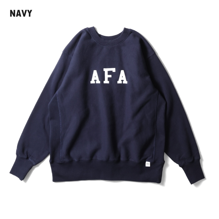 HOUSTON  / ヒューストン 22373 PRINT U.S COTTON R/V SWEAT  (AFA) / プリントスウェット -全3色- 