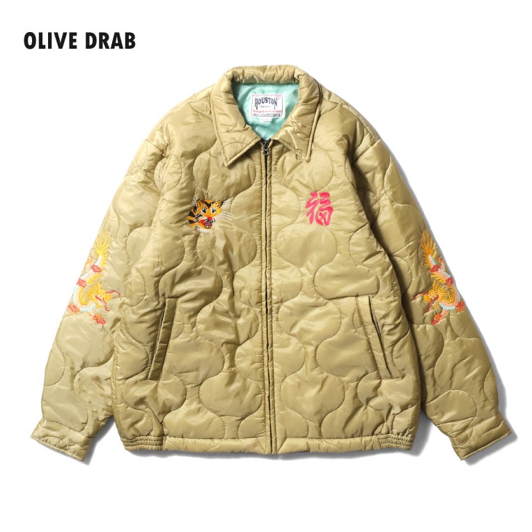 HOUSTON / ヒューストン 51512 NYLON VIETNAM JACKET(MAP) / ナイロンベトナムジャケット -全2色-