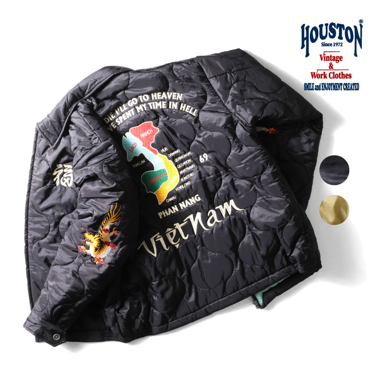 Houston ベトジャン M ブラック HOUSTON ベトジャンブラック XLサイズ - メルカリ