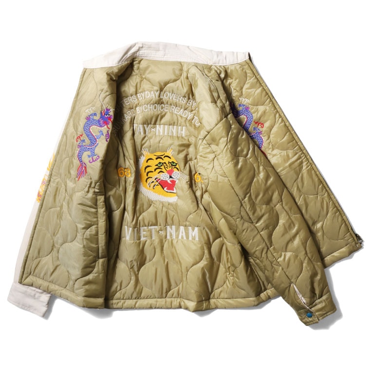 HOUSTON / ヒューストン 51514 REVERSIBLE VIETNAM JACKET / ベトナムジャケット -全2色- 