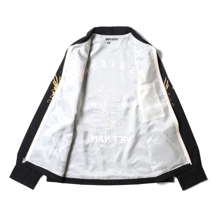HOUSTON / ヒューストン 51547 HAND EMBROIDERY VIETNAM JACKET / 手刺繍ベトナムジャケット -全1色- 