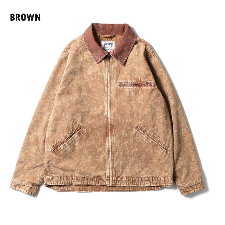 HOUSTON  / ヒューストン 51612 FADE WORK JACKET / フェードワークジャケット -全3色- 