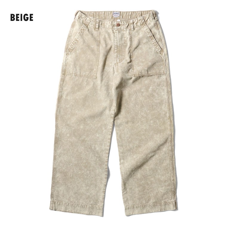 HOUSTON / ヒューストン 10179 FADE FATIGUE PANTS / フェードファティーグパンツ -全3色-  