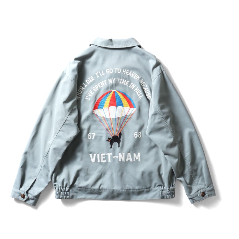 HOUSTON woman / ヒューストン ウーマン 5054W TENCEL TWILL VIETNAM JACKET (CAT) / テンセルツイルベトナムジャケット -全3色- 