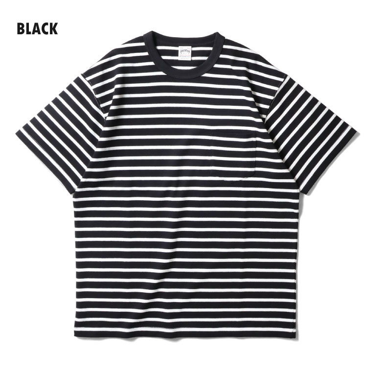 HOUSTON  / ヒューストン 22380 BORDER S/S TEE / ボーダー半袖Tシャツ -全4色- 