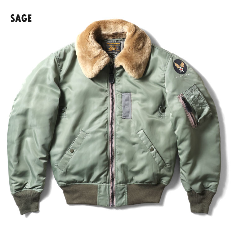 HOUSTON / ヒューストン 5003 B-15D FLIGHT JACKET / B-15Dフライトジャケット -全1色- 