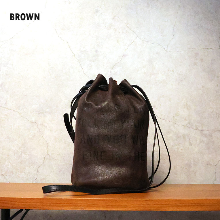 HOUSTON  / ヒューストン 6904 LEATHER POUCH / レザーポーチ -全1色- 