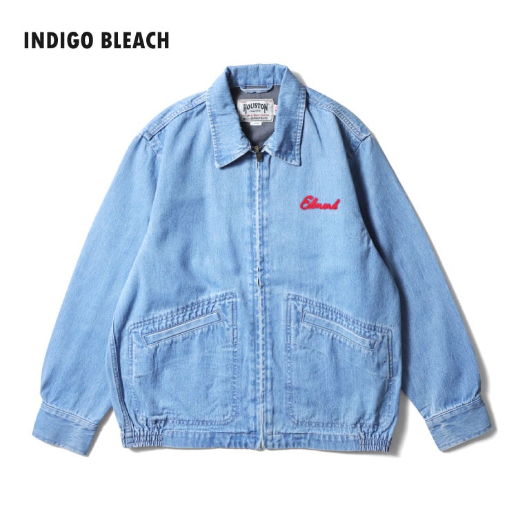 HOUSTON  / ヒューストン 51594 U.S. COTTON DENIM HARRINGTON JACKET / USコットンデニムハリントンジャケット -全3色- 