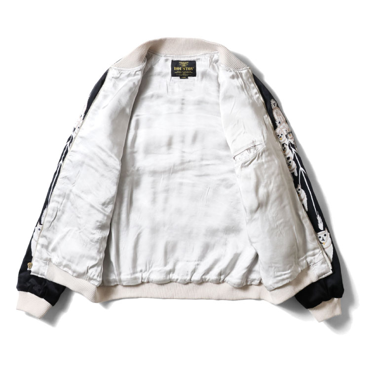 HOUSTON / ヒューストン 51521vw VINTAGE WASH VELVETEEN SOUVENIR JACKET (ALASKA) / ビンテージ加工別珍スーベニアジャケット -全1色- 
