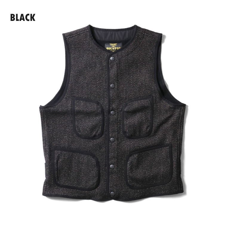 HOUSTON / ヒューストン 51564 BEACH CLOTH VEST / ビーチクロスベスト