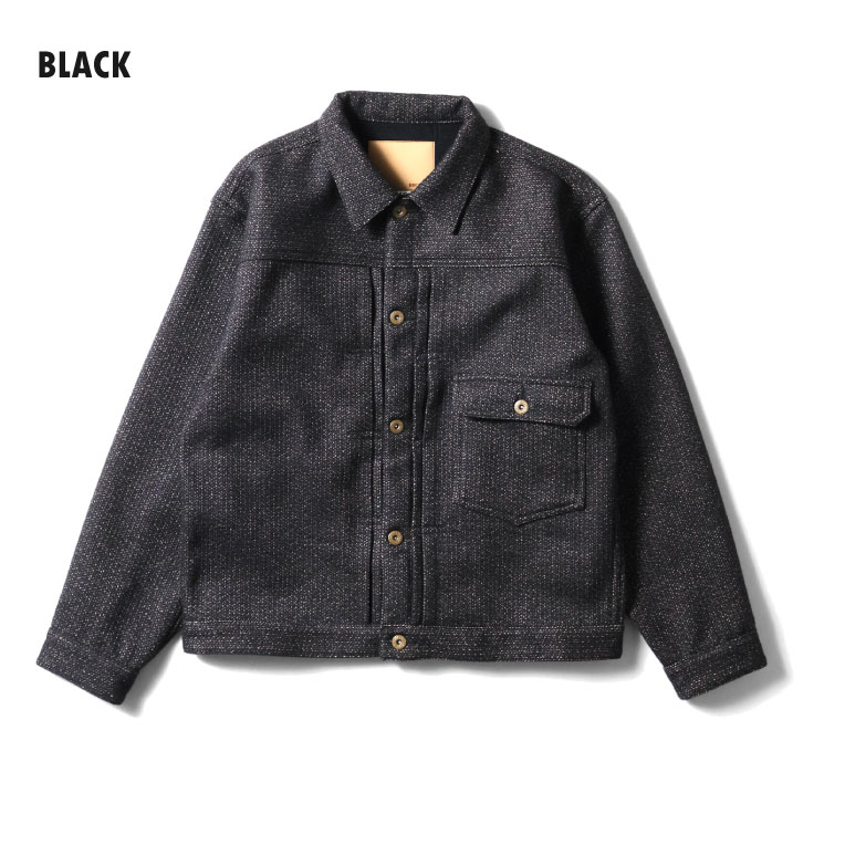 HOUSTON / ヒューストン 51572 BEACH CLOTH TRACK JACKET / ビーチクロストラックジャケット -全2色-  