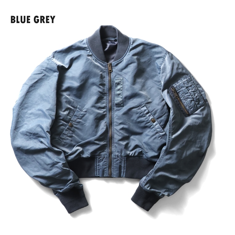 HOUSTON woman / ヒューストン ウーマン 5047W PIGMENT NYLON SHORT MA-1 / ピグメントナイロンショートMA-1 -全3色-