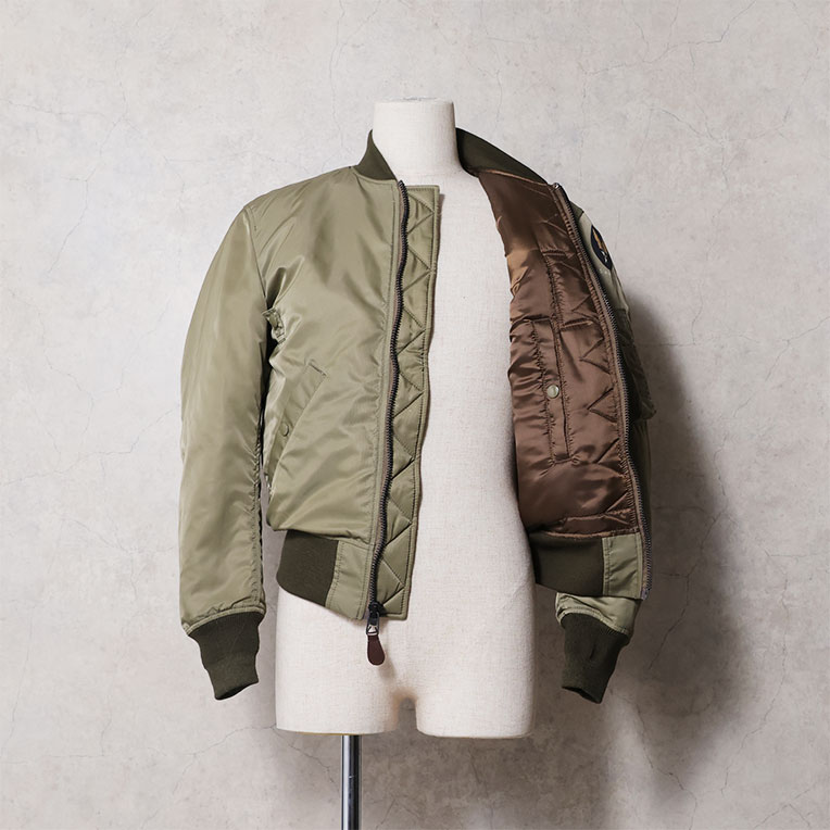 HOUSTON / ヒューストン 5004 B-15B MODIFY FLIGHT JACKET / B-15Bフライトジャケット モディファイモデル -全1色-
