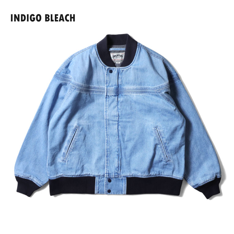 HOUSTON  / ヒューストン 51595 U.S. COTTON DENIM DERBY JACKET / USコットンデニムダービージャケット -全3色- 