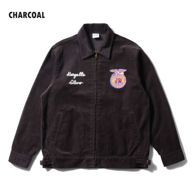 HOUSTON  / ヒューストン 51596 CORDUROY FFA JACKET / コーデュロイFFAジャケット -全4色- 