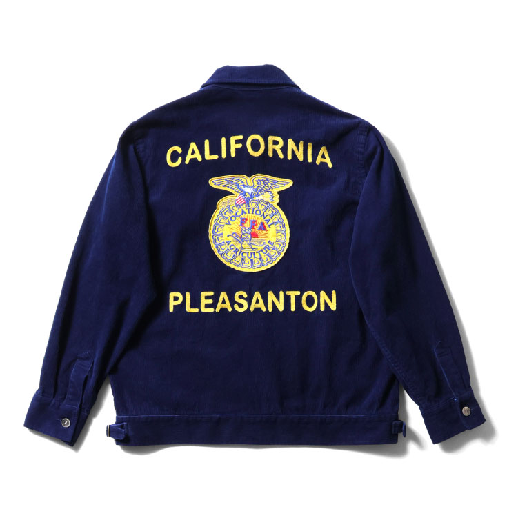 HOUSTON  / ヒューストン 51597 INDIGO CORDUROY FFA JACKET / インディゴコーデュロイFFAジャケット -全2色- 