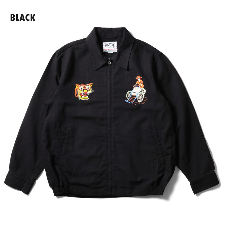 HOUSTON  / ヒューストン 51593 COTTON LINEN VIETNAM JACKET(TIGER) / コットンリネンベトナムジャケット -全3色- 