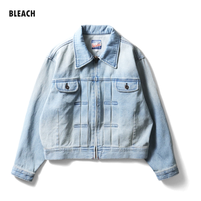 HOUSTON woman / ヒューストン ウーマン 5052W 10oz DENIM TRUCKER JACKET / デニムトラッカージャケット -全3色- 