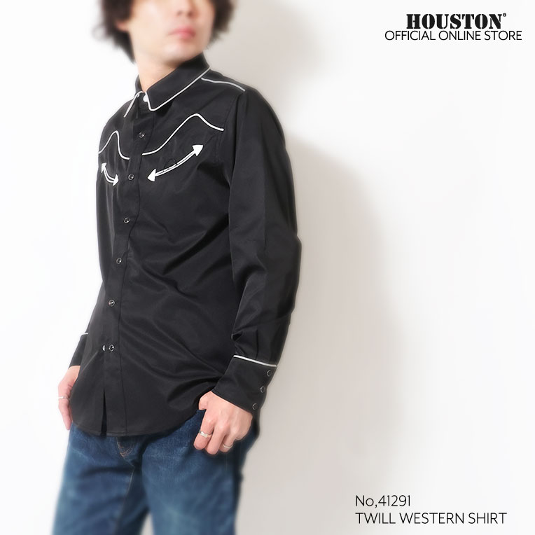 UNIVERD72 / ユニバード72 41291 TWILL WESTERN SHIRT  / ツイルウエスタンシャツ  -全5色-