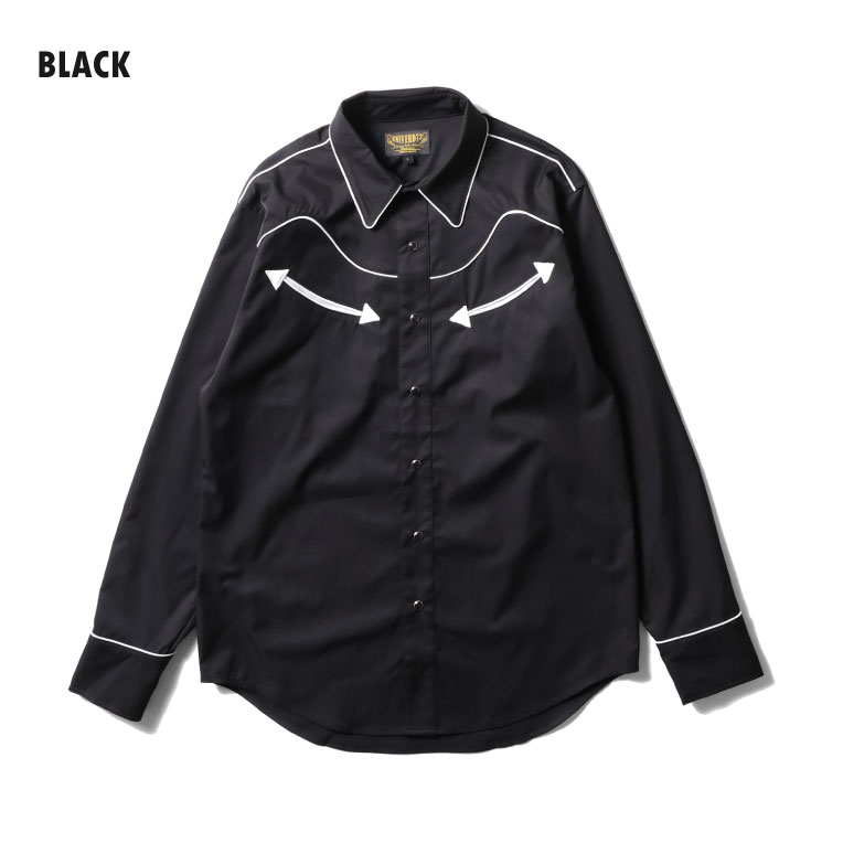 UNIVERD72 / ユニバード72 41291 TWILL WESTERN SHIRT  / ツイルウエスタンシャツ  -全5色-