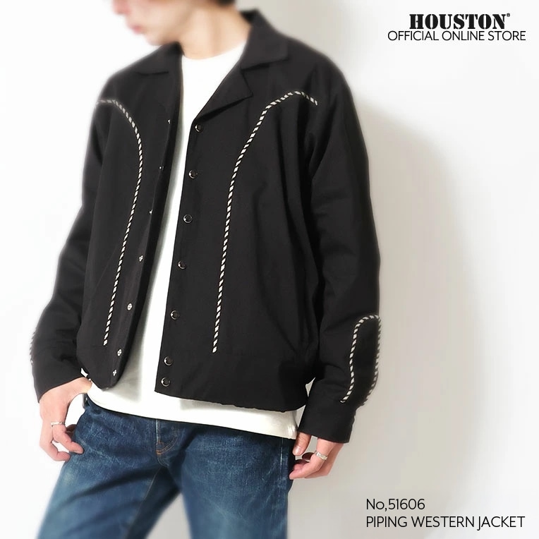 UNIVERD72 / ユニバード72 51606 PIPING WESTERN JACKET / パイピングウエスタンジャケット -全3色- 