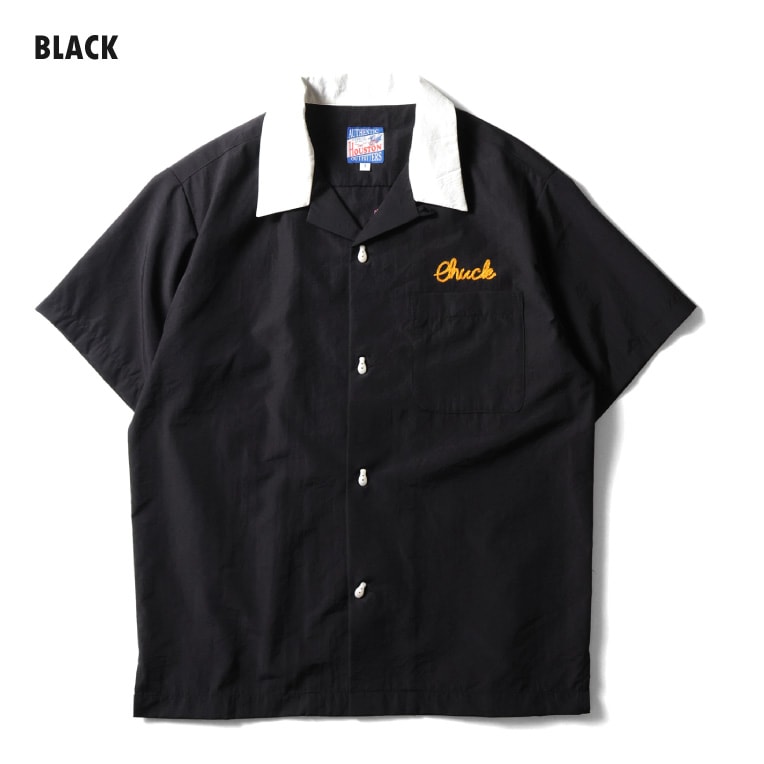 HOUSTON woman / ヒューストン ウーマン 4069W BOWLING SHIRT (BOL's) / ボウリングシャツ -全3色- 