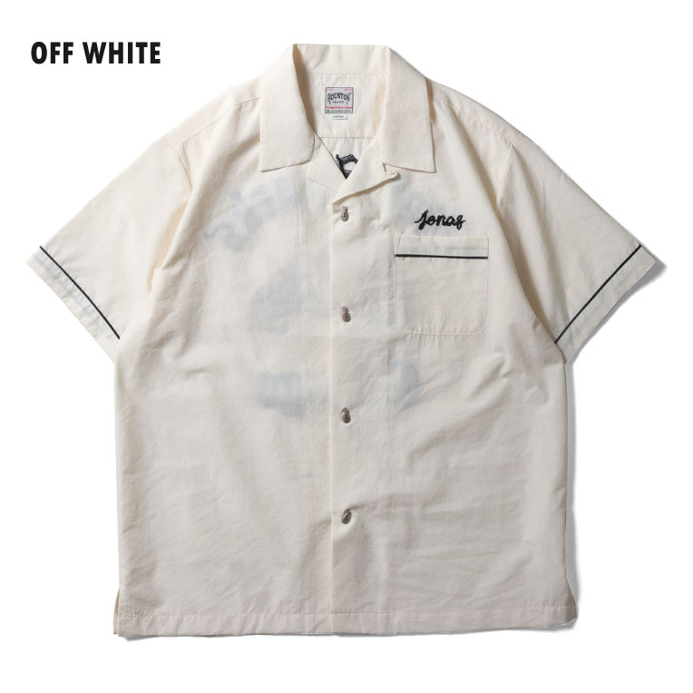 HOUSTON / ヒューストン 41321 BROAD BOWLING  SHIRT(HOT SPARKS) / ブロードボーリングシャツ -全3色-
