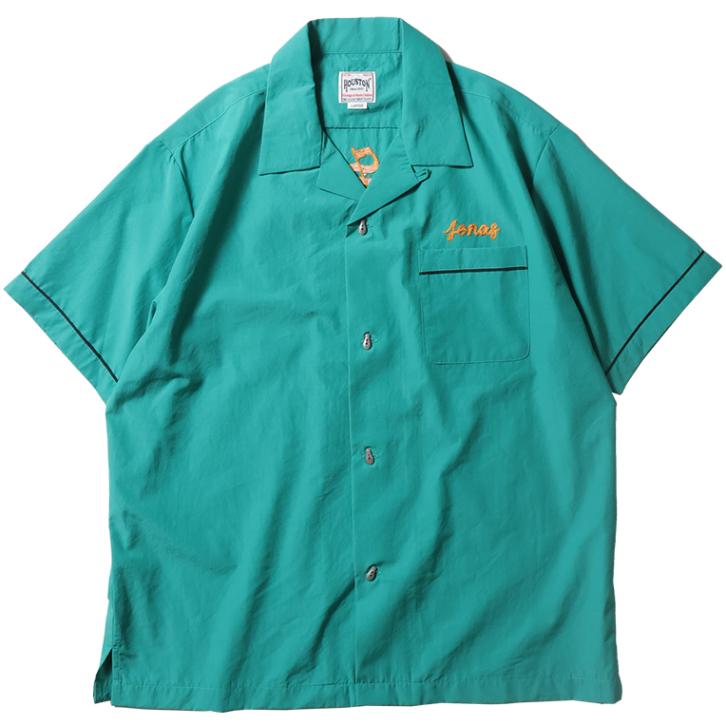 HOUSTON / ヒューストン 41321 BROAD BOWLING SHIRT (HOT SPARKS
