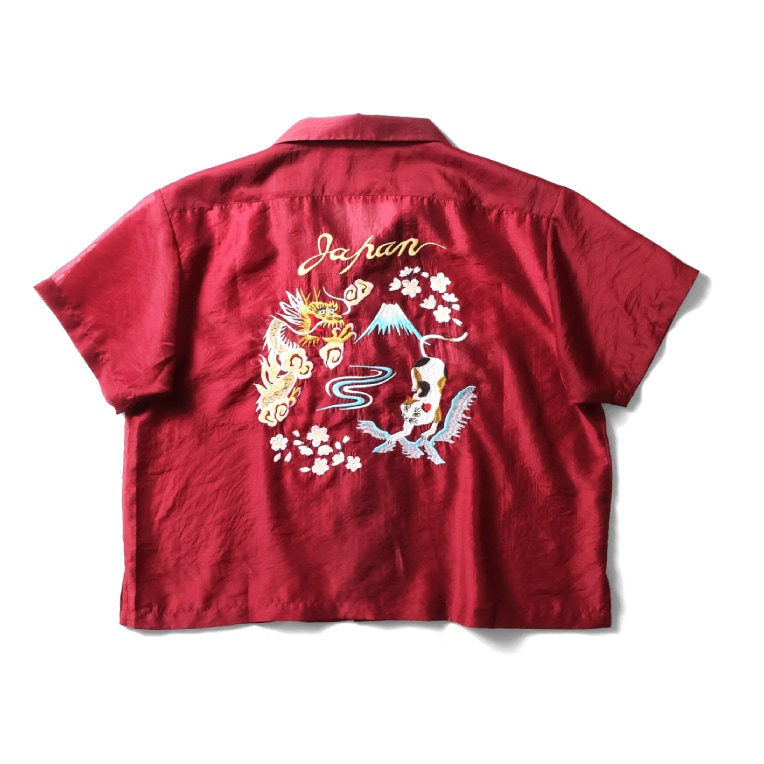 HOUSTON woman / ヒューストン ウーマン 4058W SHEER SOUVENIR SHIRT (JAPAN) / シアースーベニアシャツ -全3色- 