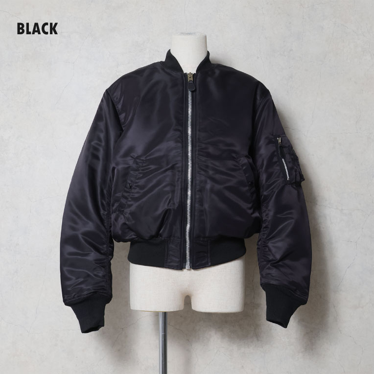 HOUSTON / ヒューストン 51537 MA-1 FIGHT JACKET -type D- / MA-1フライトジャケット Dタイプ -全3色- 