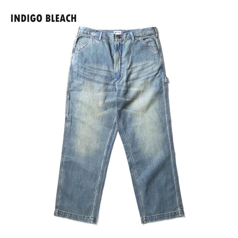 HOUSTON / ヒューストン 10175 U.S. COTTON DENIM PAINTER PANTS / USコットンデニムペインターパンツ -全3色-  