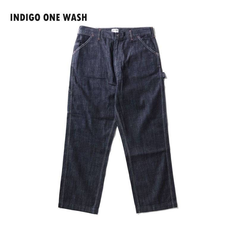 HOUSTON / ヒューストン 10175 U.S. COTTON DENIM PAINTER PANTS / USコットンデニムペインターパンツ -全3色-  
