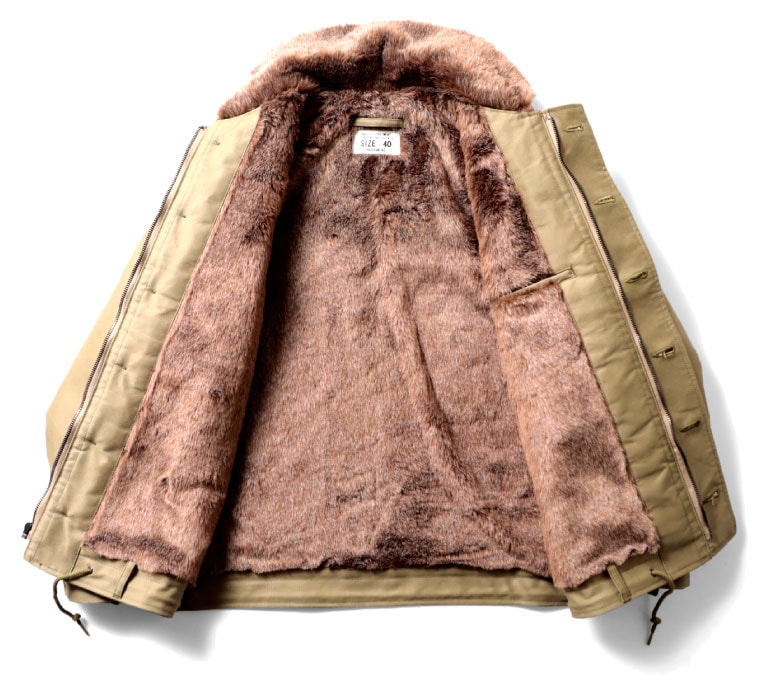 【オフィシャル限定】HOUSTON / ヒューストン  5N-1XNS N-1 DECK JACKET -TIGHT MODEL- / N-1デッキジャケット -タイトモデル-（バックステンシル無し) -全3色- 