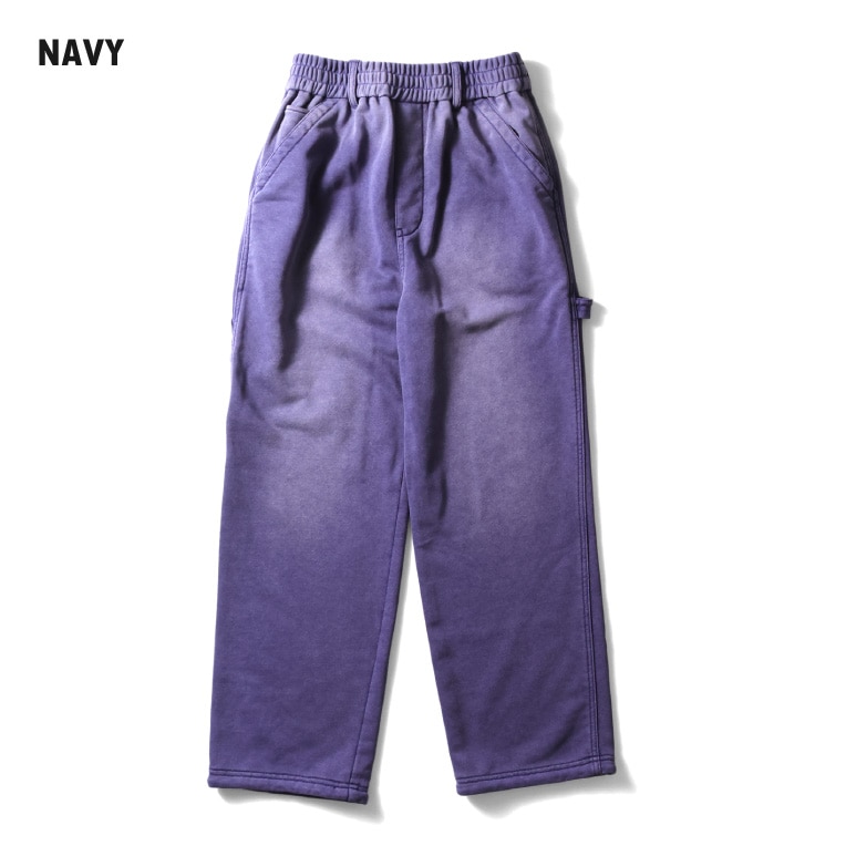 HOUSTON woman / ヒューストン ウーマン 1045W FADE BACK PILE PAINTER PANTS / フェード加工ペインターパンツ -全3色- 
