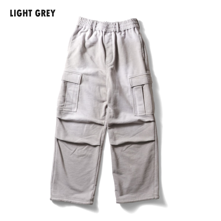 HOUSTON woman / ヒューストン ウーマン 1044W FADE BACK PILE EASY CARDO PANTS / フェード加工カーゴパンツ -全3色- 