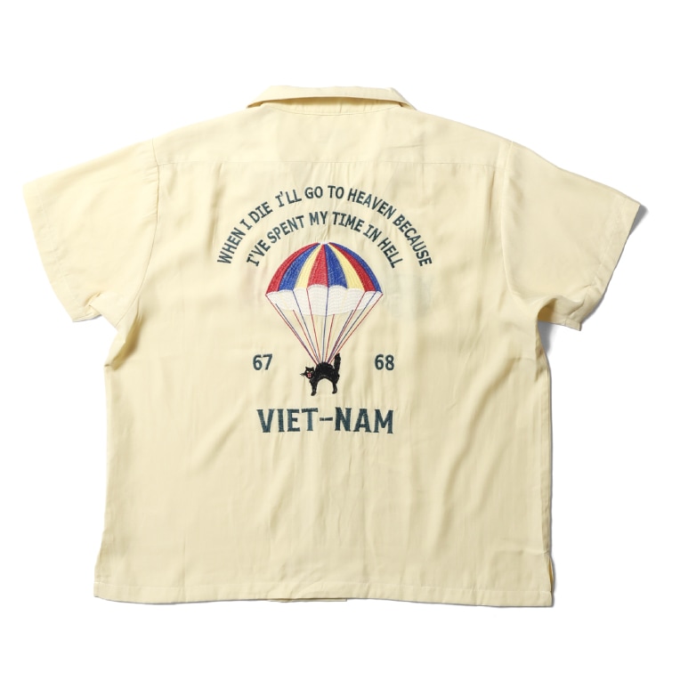 HOUSTON woman / ヒューストン ウーマン 4042W SOUVENIR SHIRT (VIETNAM) / スーベニアシャツ -全3色- 